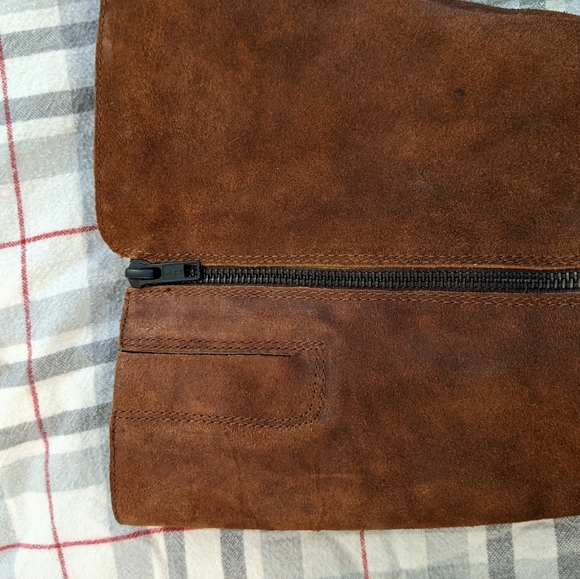 Born brown suede boots, size 10 - Picture 8 of 10